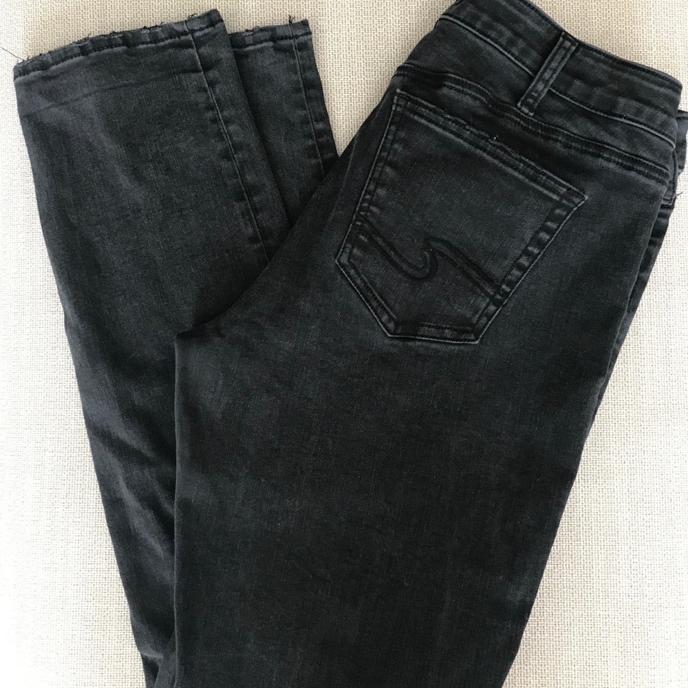 Silver Jeans Black Suki Straight Leg